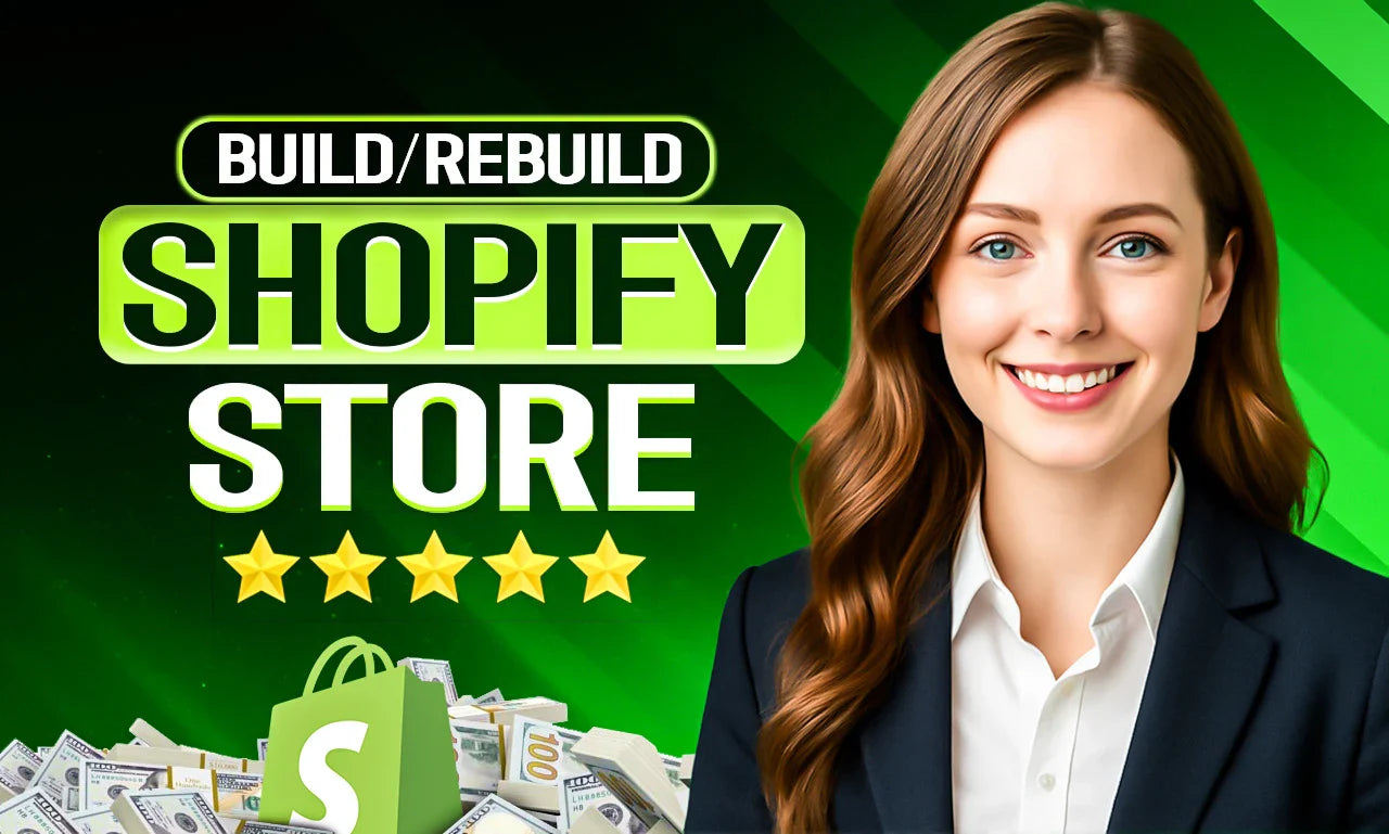 We will build a premium Shopify store with up to 10 pages