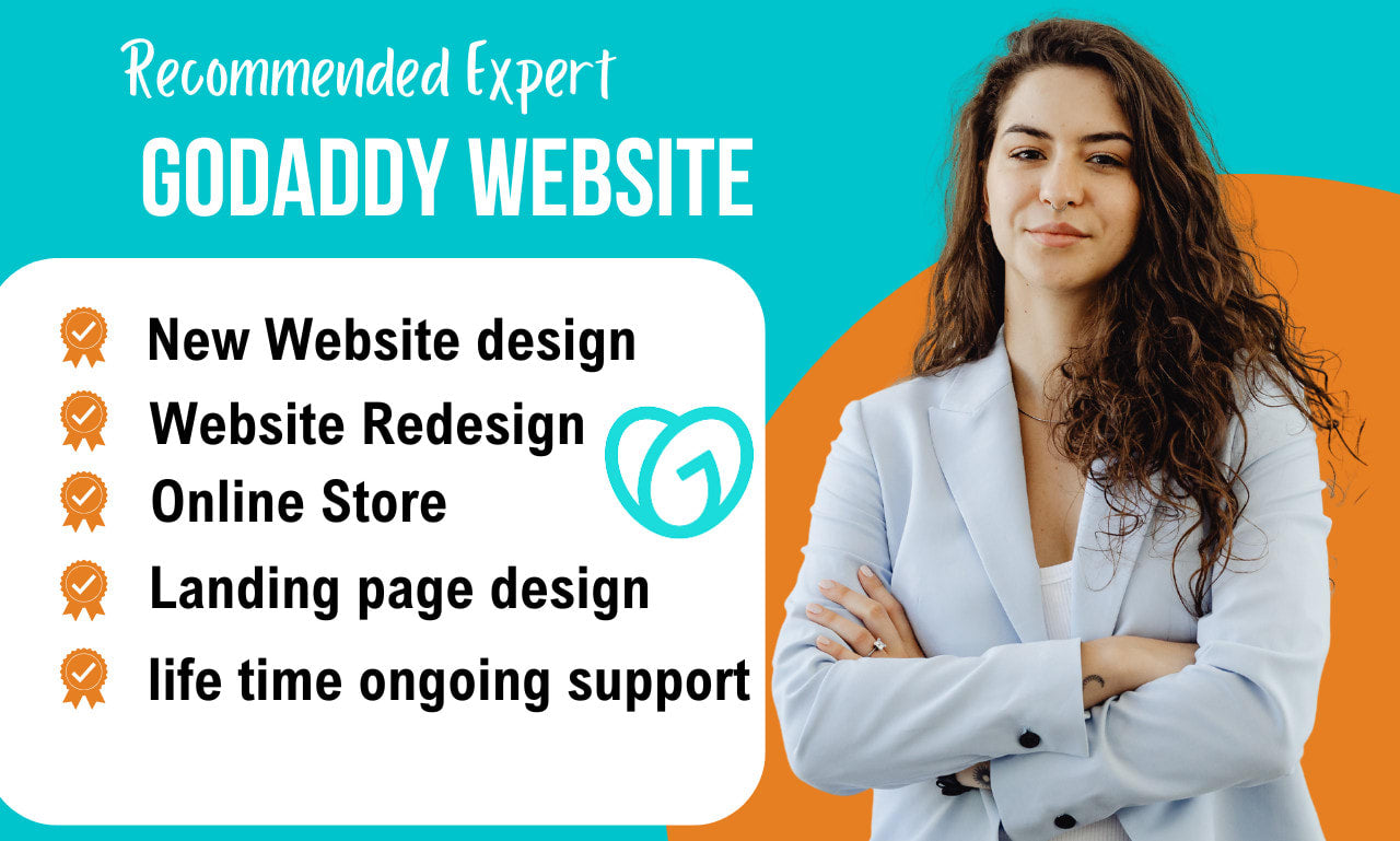 GoDaddy Website Redesign – Up to 10 Pages