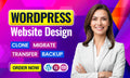 We will design a professional and high converting landing page in WordPress