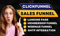 We will build a professional ClickFunnels funnel with up to 5 pages