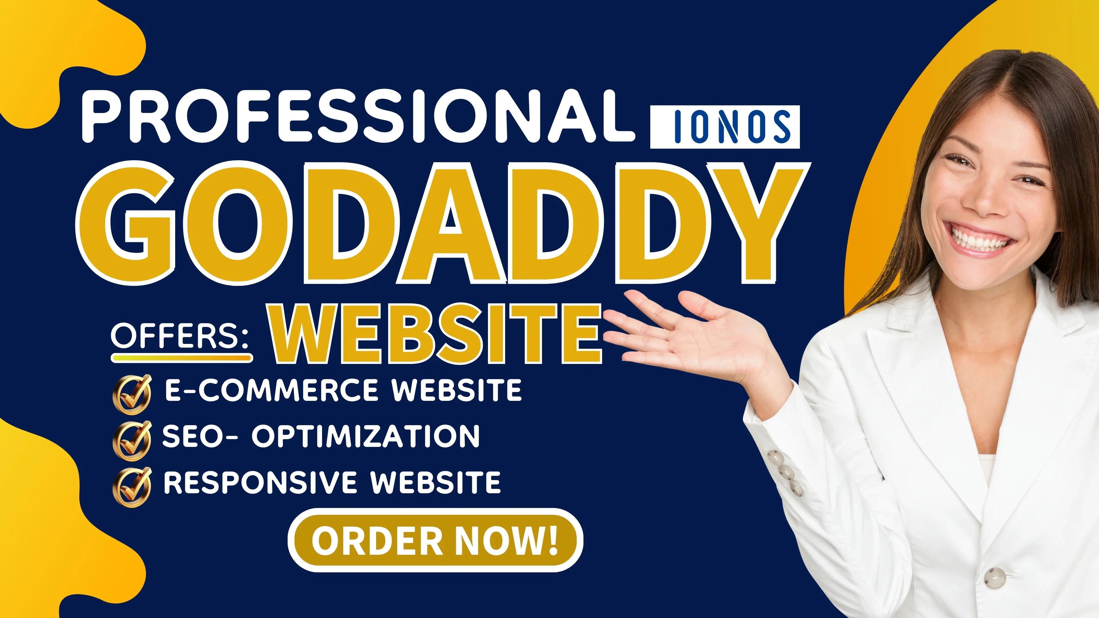 GoDaddy Website Design – Up to 5 Pages
